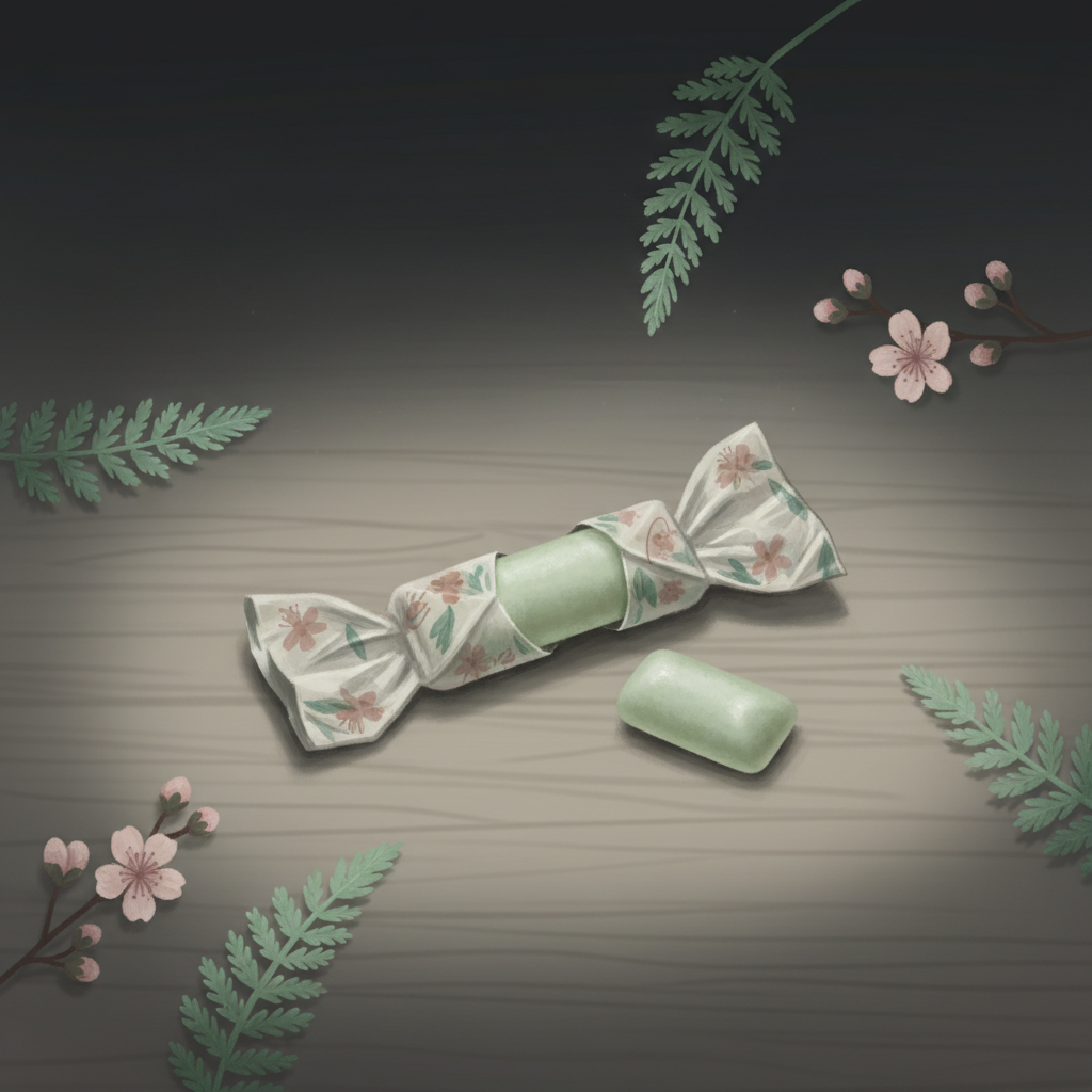 Illustration: Taking a break from chewing gum for headache relief