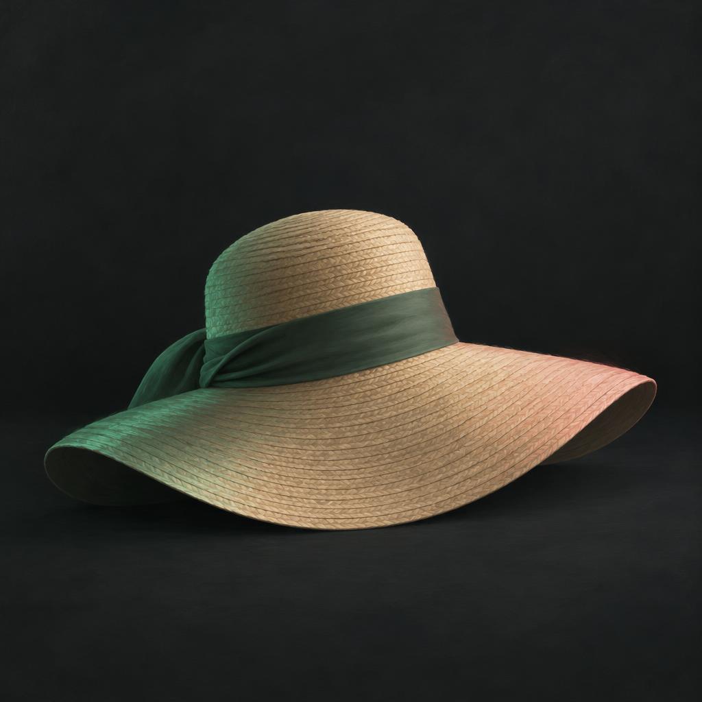 Illustration: Wear a wide-brim hat to block overhead glare